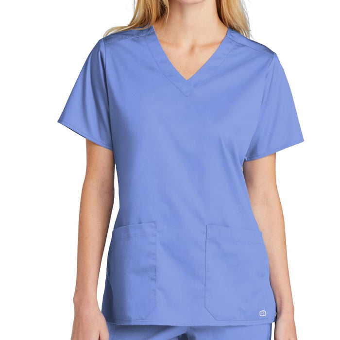 WonderWink Women’s WorkFlex V-Neck Scrub Top