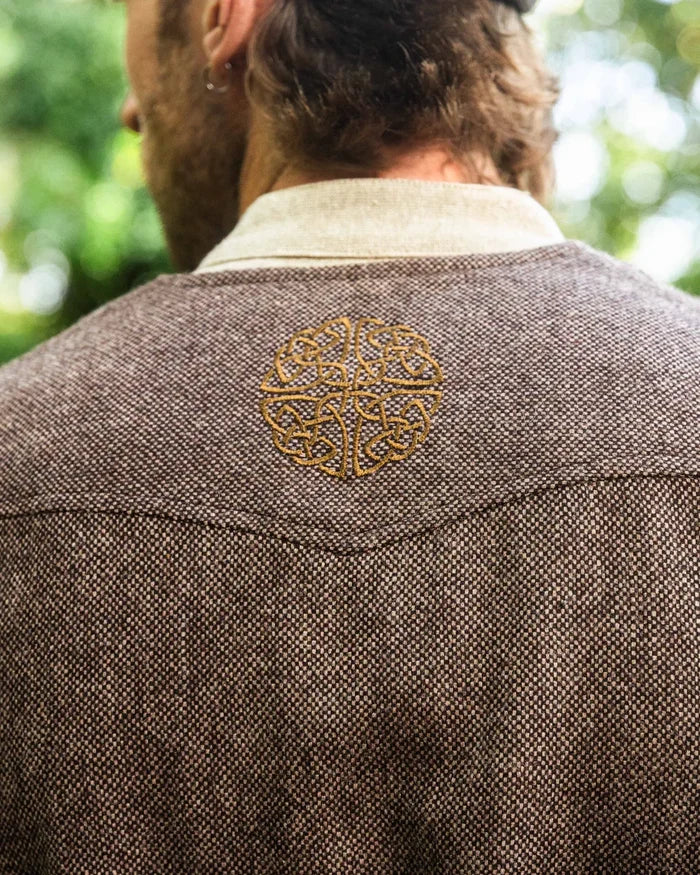 Celtic Fusion Design, Irish-designed folklore-inspired clothing created with a focus on sustainability, natural textures, and