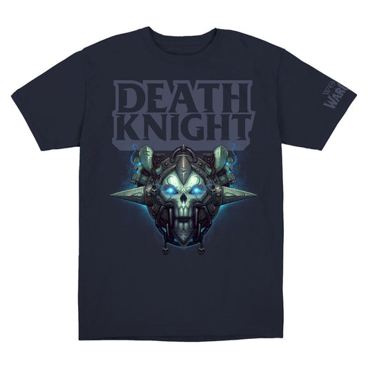 World of Warcraft Death Knight Crest Black T-Shirt - Front View