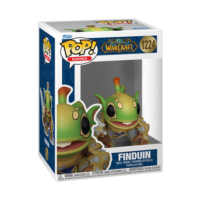 World of Warcraft Finduin Murloc Funko Pop! Vinyl Figure - Front View in Box