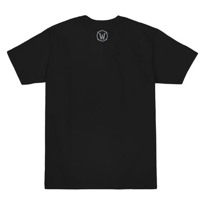 World of Warcraft Horde Crest Black T-Shirt - Back View