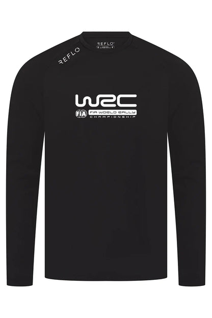 WRC x REFLO Long Sleeve Performance T-Shirt - Black