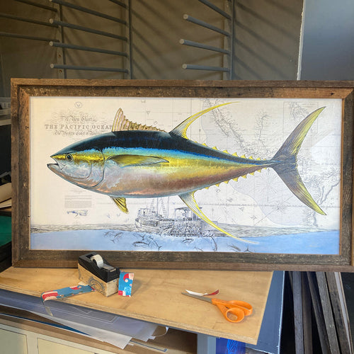 Yellowfin longrange 20x40 hand sealed